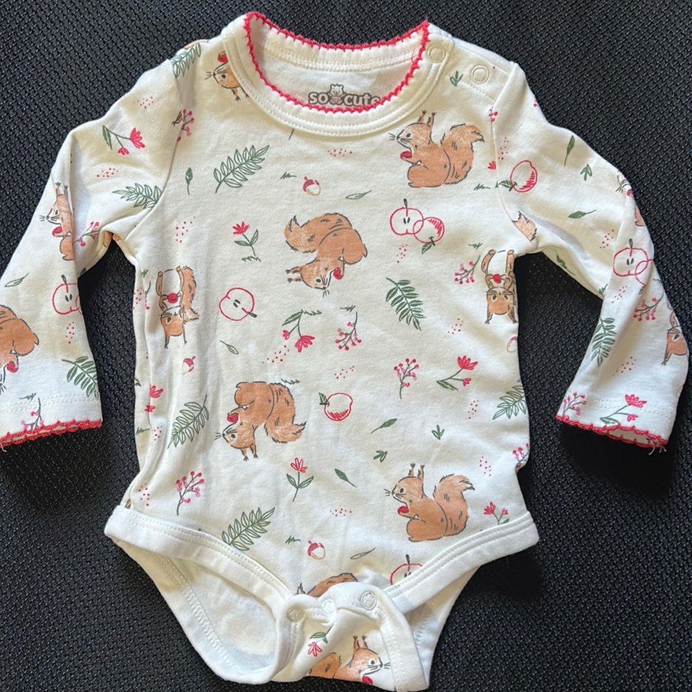 Squirrel onesie